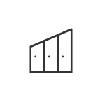 Möbelplaner Icon - Dachschräge Icon Dachschräge